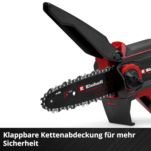 Einhell Professional Akku-Astkettensäge GP-PS 18/20 Li BL-Solo Power X-Change (18 V, 15 cm Schnittlänge, Brushless, 8 m/s Kettengeschwindigkeit, autom. Kettenschmierung, ohne Akku)