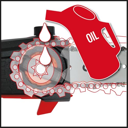 Einhell Akku-Hochentaster GE-LC 18 Li T-Solo Power X-Change (Li-ion, 18 V, 20 cm Schwertlänge, Teleskopstiel, Oregon Schwert und Kette, ohne Akku und Ladegerät)