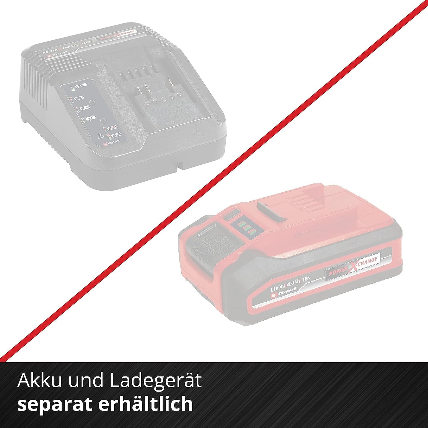 Einhell Akku-Kettensäge FORTEXXA 18/30 Power X-Change (Li-Ion, 18V, bürstenloser Motor, 30 cm Schwert, max. 4.300 min-1, ohne Akku & Ladegerät)