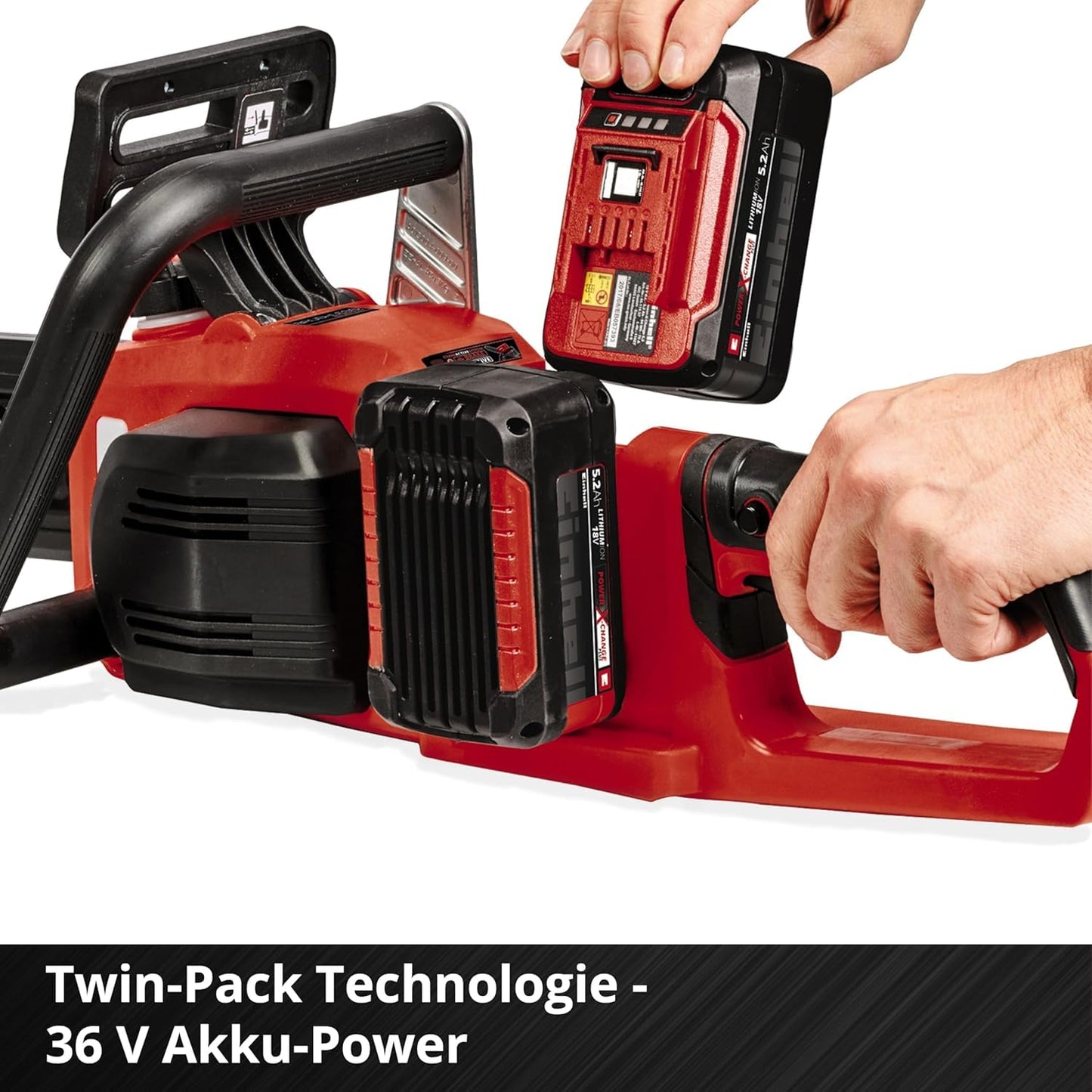 Einhell Professional Akku-Kettensäge GP-LC 36/35 Li-Solo Power X-Change (Li-Ion, 36 V, 33 cm Schnittlänge, 15 m/s Schnittgeschwindigkeit, bürstenloser Elektromotor, ohne Akku & Ladegerät)