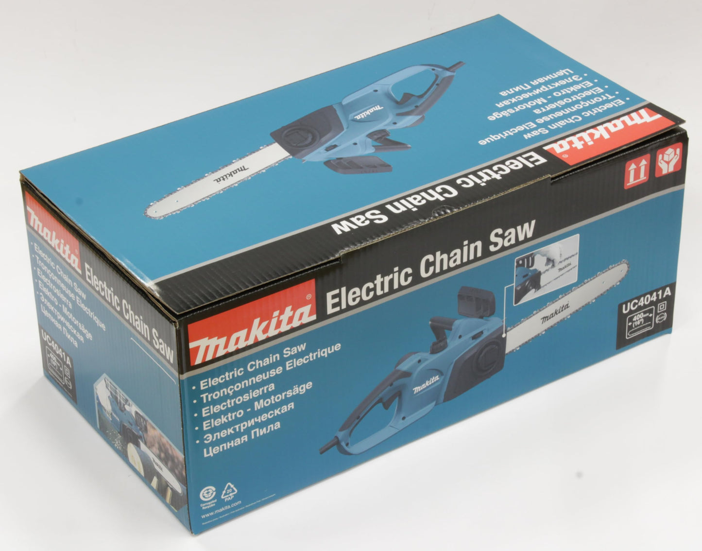 Makita Kettensäge, 1.800 W, Schwarz, Blau, Size 40 cm